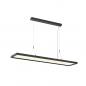 Preview: SLV 1005395 WORKLIGHT DALI Pendelleuchte schwarz 57W 4000K 80°