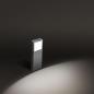 Preview: EVN Puristische LED-Wegeleuchte 35cm hoch anthrazit IP54 3000K warmweißes Licht