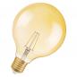 Preview: Osram E27 VINTAGE LED Lampe GLOBE Filament in Ballform 2.8W wie 21W Goldfarbe extra warmweißes Licht