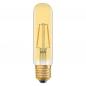 Preview: Osram E27 LED VINTAGE 1906 Tubular 20 Filament LED Lampe in Kolbenform Retro-Look 2.5W wie 20W extra warmweißes Licht