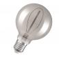 Preview: OSRAM LED VINTAGE E27 Glühlampe Globe 95 SMOKE 3,4W wie 10W extra warmweißes gemütliches Licht