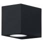 Preview: LEDVANCE Wandleuchte Endura Classic Square Down in Schwarz aus Aluminium