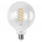 Preview: LEDVANCE E27 SMART+ WiFi LED Filament Globe G125 Lampe klar dimmbar 8W wie 60W 2700-6500K Tunable White