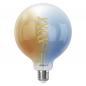 Preview: LEDVANCE E27 SMART+ WiFi LED Filament Globe G125 Lampe klar dimmbar 8W wie 60W 2700-6500K Tunable White