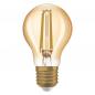 Preview: Osram VINTAGE 1906 E27 LED-Lampe Filament extra warmweiss Bernsteinfarben