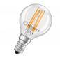 Preview: Ledvance E14 LED Tropfenlampe Classic klar 4W wie 40W 2700K warmweißes Licht