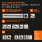 Preview: Ledvance 1-Phasen Schienen Leuchtkopf Tracklight Spot Cylinder GU10 schwarz