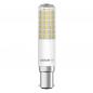 Preview: OSRAM B15d LED Lampe Special T SLIM dimmbar 2700K 8W wie 75W Kolbenform schlank