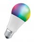 Preview: LEDVANCE SMART+ LED Lampe E27 Zigbee DIMM 9W wie 60W RGBW Multicolor