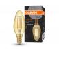 Preview: Osram E14 LED Lampe VINTAGE 1906 4W wie 35W Filament in Kerzenlampe extra warmweißes Licht