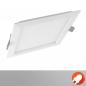 Preview: LEDVANCE Downlight LED Einbauleuchte Slim SQ155 Eckig 12W in Weiß 3000K warmweißes Licht