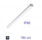 Preview: 180cm Philips Ledinaire LED Feuchtraumleuchte WT060C LED  80S/840 PSU L1800 4000K neutralweißes Licht IP66 8000lm 65W