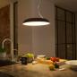 Preview: Philips Hue Bluetooth White Ambiance Pendelleuchte Amaze in Schwarz mit Dimmschalter für Bluetooth & ZigBee