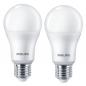 Preview: 2er Pack Leistungsstarke PHILIPS E27 CorePro LED-Lampen 13W wie 100W 4000K neutralweißes Licht