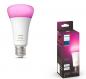 Preview: Philips Hue White & Color Ambiance E27 LED Lampe 13,5W wie 100W - RGBW dimmbar - hell mit 1100 Lumen