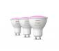 Preview: 3er Pack Philips Hue White & Color GU10 LED Reflektoren 4,3W wie 35W dimmbar RGBW
