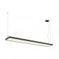 Preview: SLV 1007471 WORKLIGHT PRO 150 Pendelleuchte 150cm 4000K DALI Touch schwarz