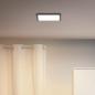 Preview: WIZ Smartes LED Panel quadratisch 30x30cm in Schwarz WLAN/Wi-Fi Tunable White