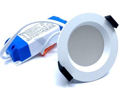 Spitzwasser geschützte LED-Einbauleuchte dimmbar MOBiDIM SMD IP44 10W R85 830 weiß 05000346 Mobilux