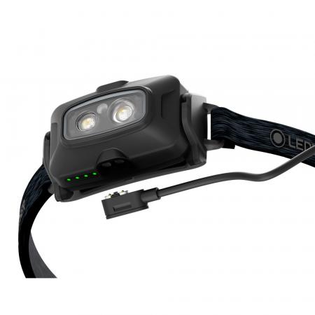 Ledlenser502790  HF4R Core schwarz LED Stirnlampe Akku schwenkbarer Kopf