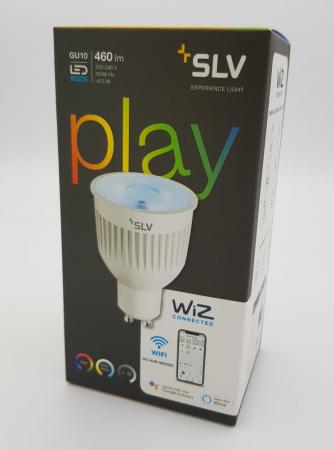 Aktion: Nur noch angezeigter Bestand verfügbar - SLV 1002524 Play LED Leuchtmittel GU10 RGBW 60° 6.6W Smarthome