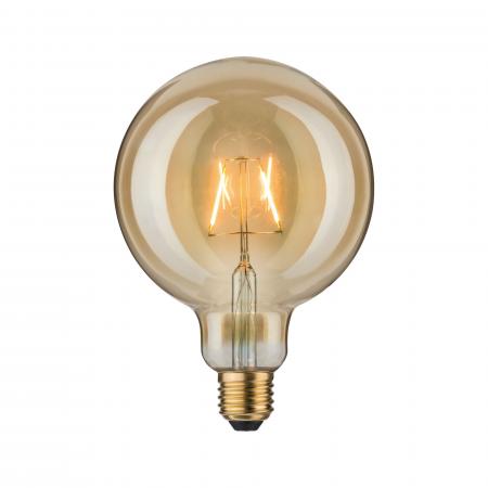 Paulmann 28401 LED Vintage Globe125 2.5W E27 Gold 1700K extra warmweißes Licht