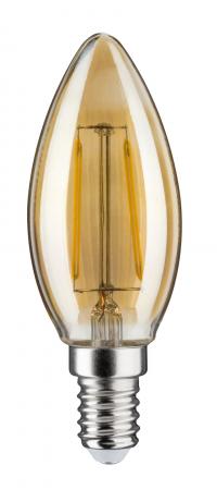 Paulmann 28524 E14 Elegante Vintage LED in Kerzenform 2W extra warmes Licht für Wohnräume Kronleuchter