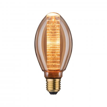 LED Ringkolben Filament Glühbirne Inner Glow gold extra warmweiß Paulmann 28601