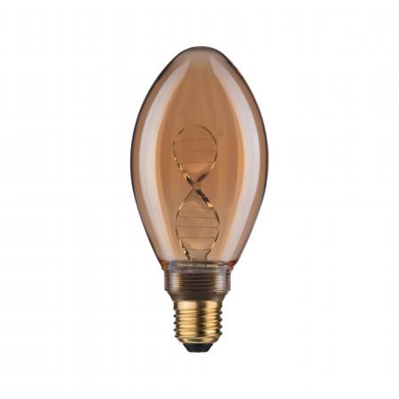 Paulmann 28884 Inner Glow Edition E27 LED Birne Helix 230V 180lm 3,5W  extra warmweiß Gold