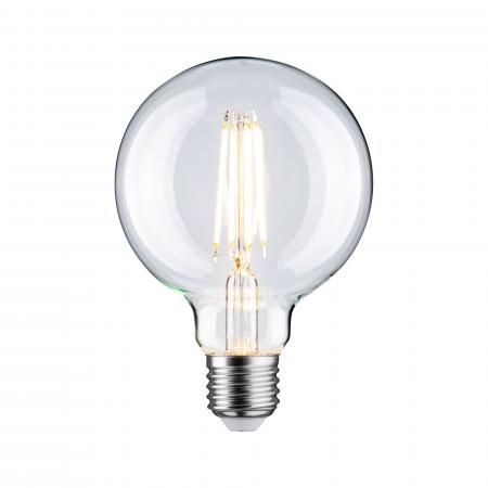 Paulmann 28969 Filament E27 LED Globe retro G95 7,5W warmweiß dimmbar Klar