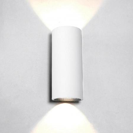 Mylight LED Wandleuchte FÖHR dimmbar in weiß IP54 - Up & Down Light