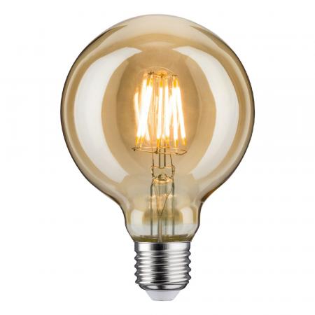 Paulmann 28521 LED Vintage Globe 95 6W E27 Gold Dimmbar 1700K