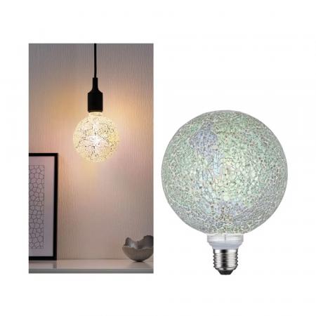 Paulmann 28745 LED G125 Miracle Mosaic 470lm white dim E27 2700K