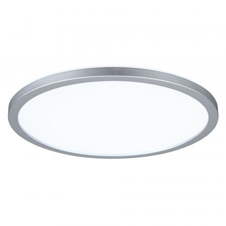 Paulmann 71005 LED Panel Atria Shine Backlight rund modern neutralweiß Chrom matt