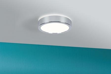 Zeitlos moderne LED-Deckenleuchte Aviar mit IP44 Schutz auch für Bad & Küchen Einsatz 22cm Chrom Paulmann 78922