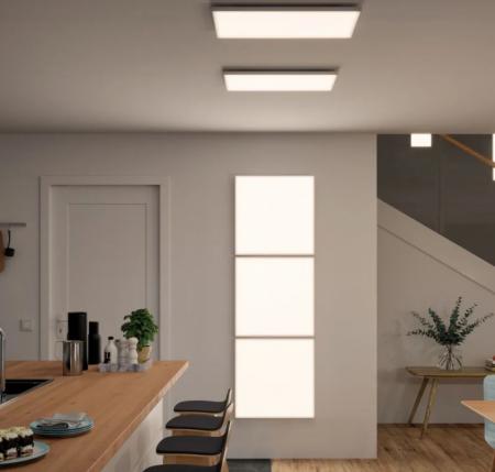 Rahmenloses LED Panel Velora für helles flächiges Licht Smart Home Zigbee Tunable White Paulmann 79827