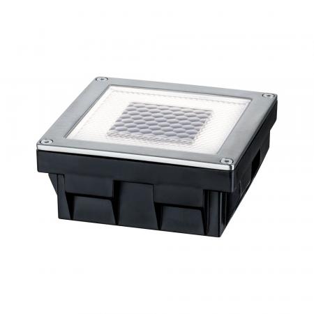 Paulmann 93774 Special Einbauleuchte Set Solar Boden Cube IP67 LED 1x0,24W 100x100mm