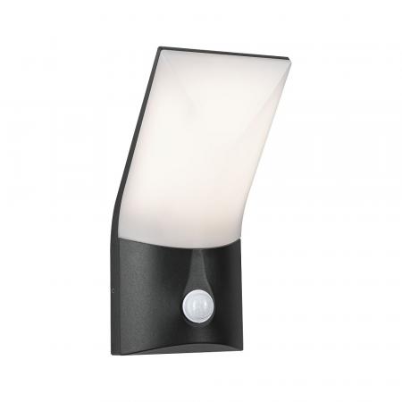 Eingangs LED-Außenwandleuchte ADYA mit Bewegungsmelder IP54 warmweißes Licht, aus Aluminium  Paulmann 94402
