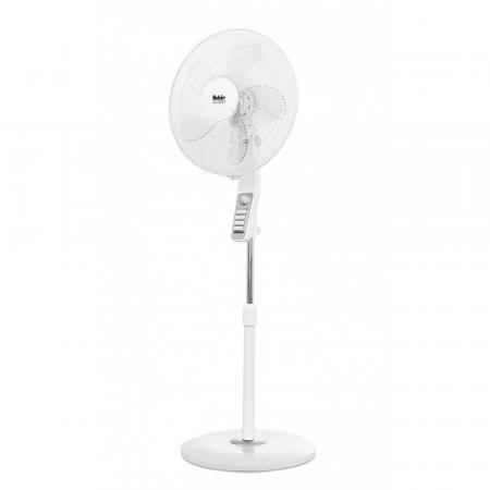 Fakir Premium Standventilator VC35 S in Weiß 3 Stufen, Timer, höhenverstellbar