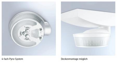 STEINEL Bewegungsmelder sensIQ weiß EVO AP