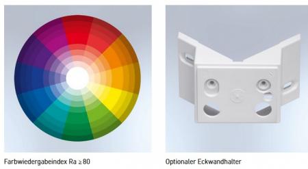 STEINEL LS 150 S Außenwandstrahler mit Sensor in Weiß