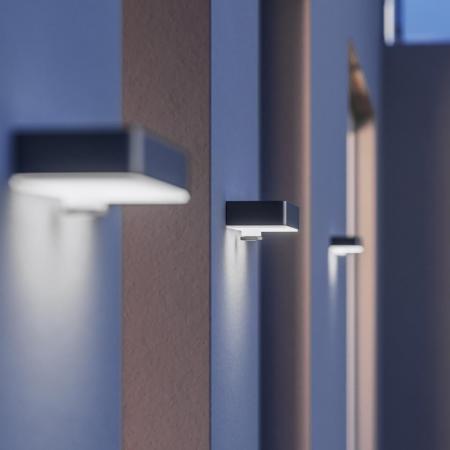 STEINEL XSolar SOL-O Wandlampe mit Sensor in Anthrazit