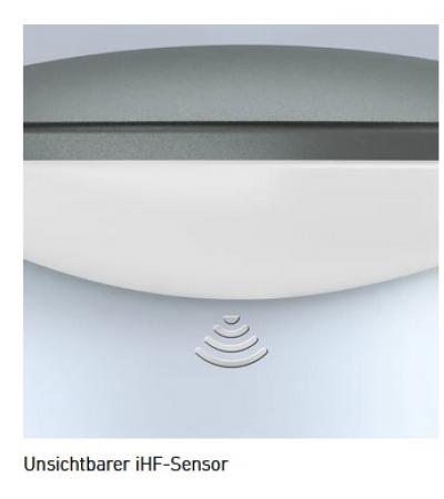 STEINEL L 825 SC Außenwandlampe in Anthrazit mit Sensor & Bluetooth