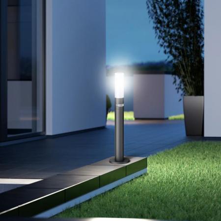 STEINEL GL 60 S LED-Wegeleuchte aus Aluminium und Opalglas ohne Bewegungsmelder