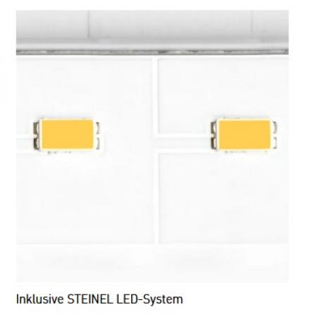STEINEL GL 60 S LED-Wegeleuchte aus Aluminium und Opalglas ohne Bewegungsmelder