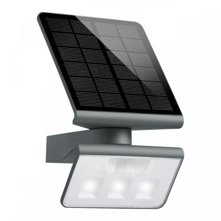 STEINEL XSolar L-S anthrazit LED Solar Wandleuchte mit Bewegungssensor