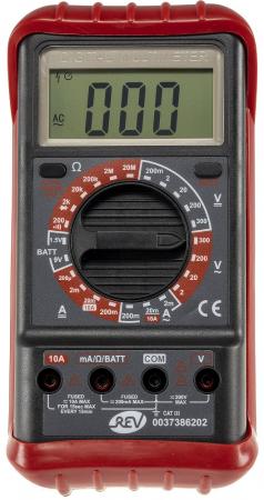 REV Ritter Digital-Multimeter REV "Check-202" mit automatischer Polaritätsanzeige