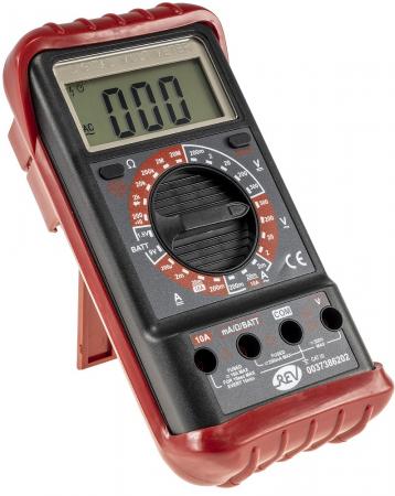 REV Ritter Digital-Multimeter REV "Check-202" mit automatischer Polaritätsanzeige