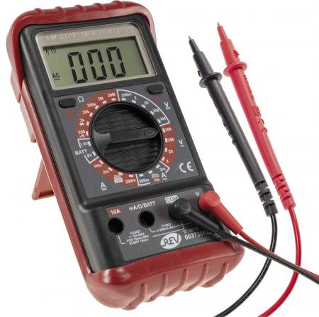 REV Ritter Digital-Multimeter REV "Check-202" mit automatischer Polaritätsanzeige
