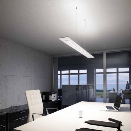 Siteco ARKTIKA-P LED DALI Design-Pendelleuchte 3000K warmweiß 100° 3800lm